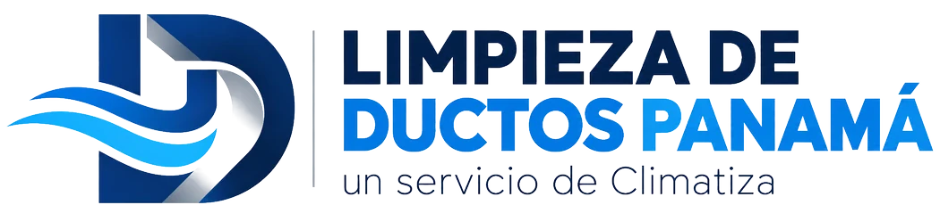 Logo de Limpieza de Ductos Panamá, un servicio de Climatiza